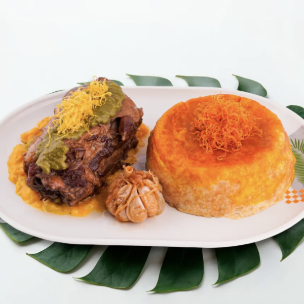 لوبیا پلو با گردن گوسفندی